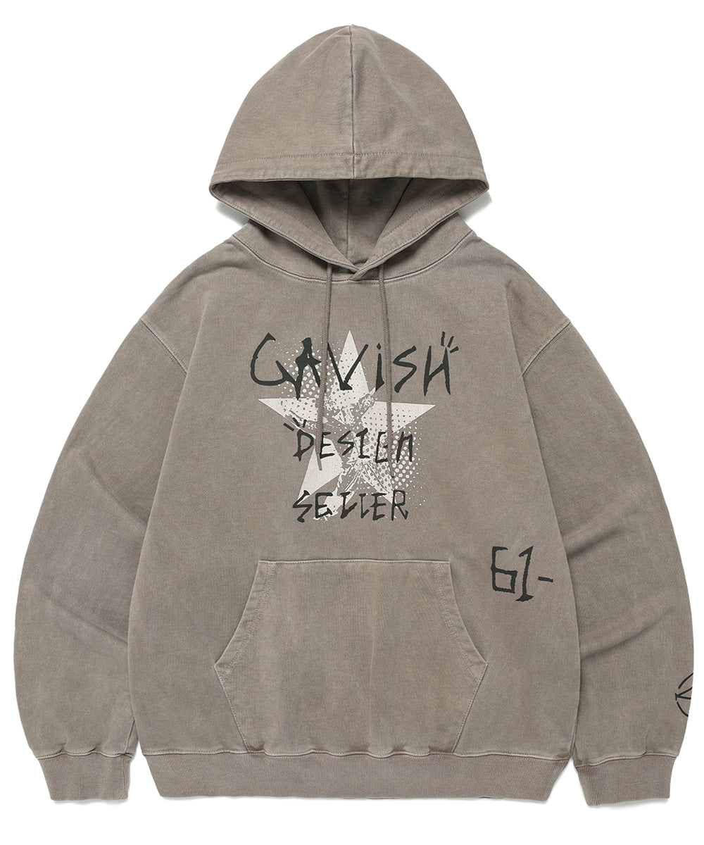 Cavish Pigment Hand Written Hoodie