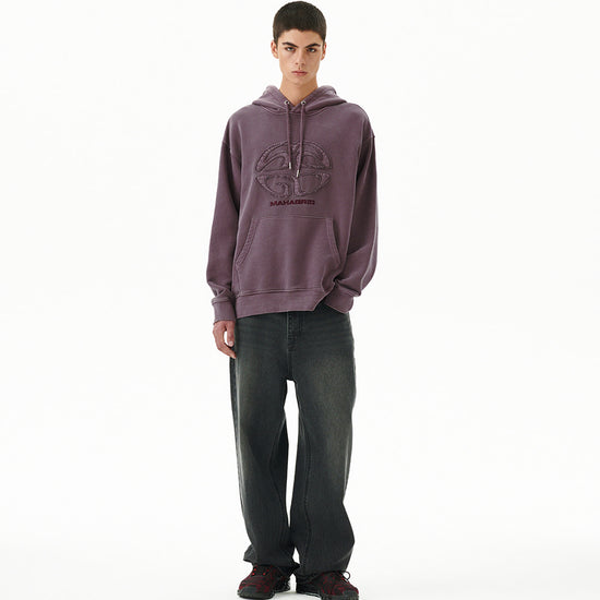 Mahagrid Pigment Eclipse Logo Hoodie