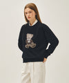 Marithé François Girbaud DOODLE BEAR SWEATSHIRT
