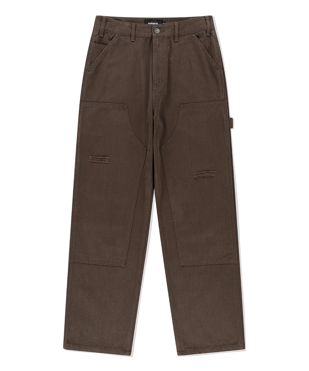 Mahagrid Double Knee Canvas Pant