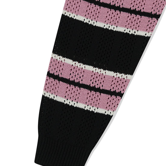 Mahagrid Mesh Stripe Knit