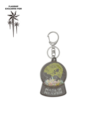 Nice Ghost Club 3 Stars Head Snowball Keychain [Black]
