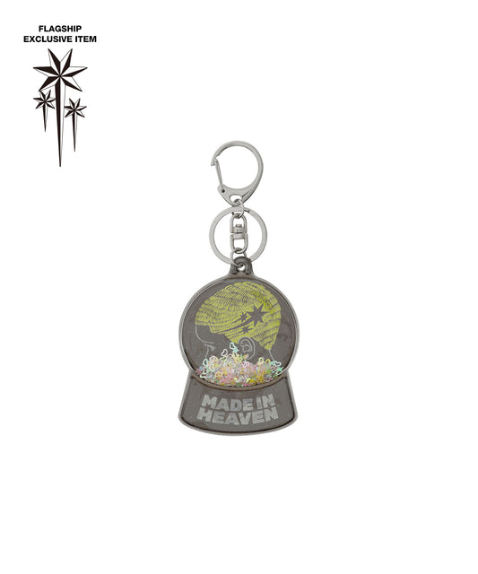 Nice Ghost Club 3 Stars Head Snowball Keychain [Black]