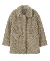 Bitter Cells Curly Collar Fur Jacket