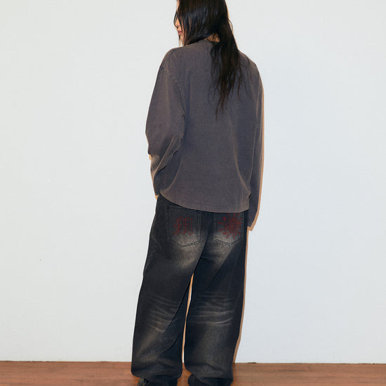 Mahagrid Washed 10 Years Long Sleeve Tee