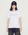 ADLV Woman Cubic Basic Logo Short Sleeve T-Shirt