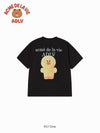 ADLV Basic Logo with Line Friends Short Sleeve T-Shirt