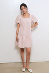 General Idea WOMAN Wrinkle Volume Puff One-Piece Dress