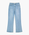 Marithé François Girbaud M Relaxed Fit Boots-Cut Denim Pants Blue