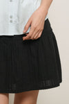 General Idea WOMAN Lace Shirring Mini Skirt