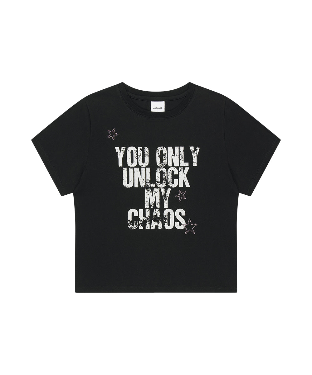 Mahagrid Unlock Crop Tee