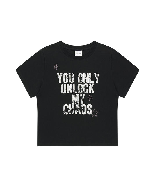 Mahagrid Unlock Crop Tee