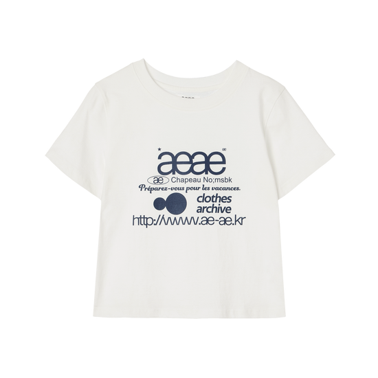 AEAE Web Logo Crop T-Shirts