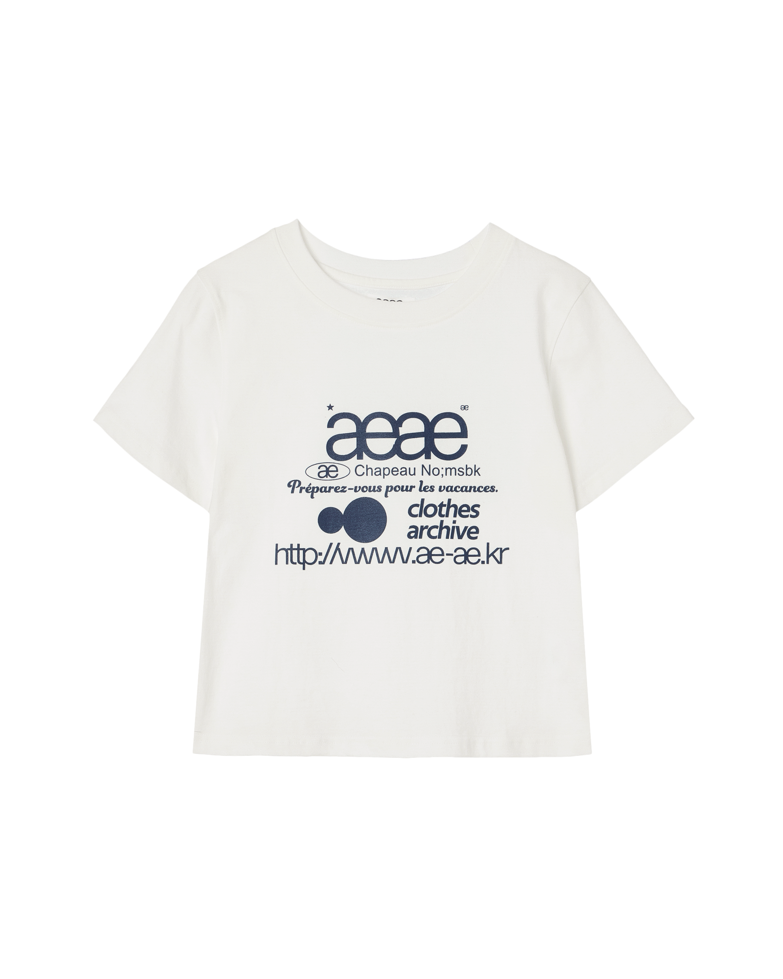 AEAE Web Logo Crop T-Shirts