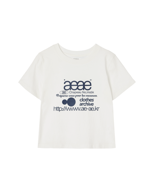 AEAE Web Logo Crop T-Shirts