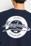 General Idea UNISEX Manhattan Cozy Crewneck [NAVY]