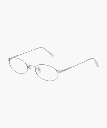 Marithé François Girbaud Silver Frame Glasses