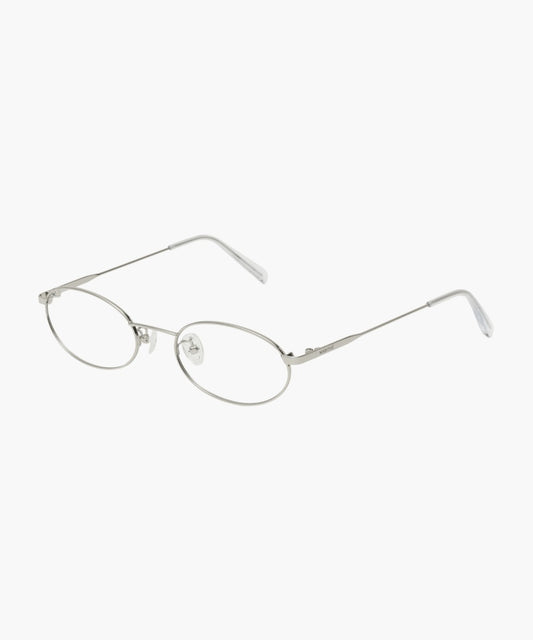 Marithé François Girbaud Silver Frame Glasses