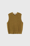 General Idea MAN Classic Crew Neck Knit Vest