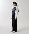 Mahagrid Department Star Crop Hoodie
