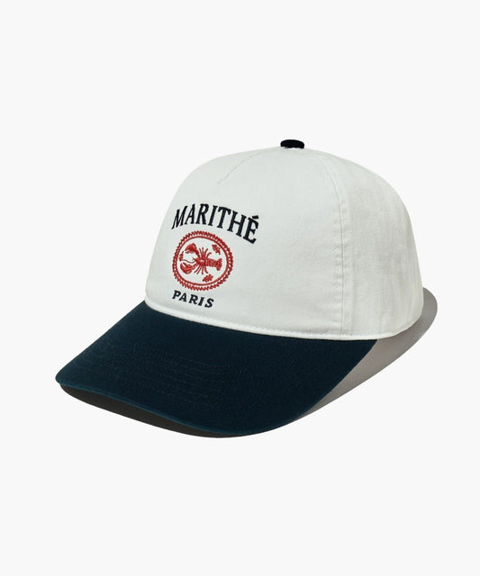 Marithé François Girbaud MFG LOBSTER 5 PANEL CAP Navy