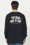 General Idea UNISEX Postman Long Sleeve T-Shirt [BLACK]