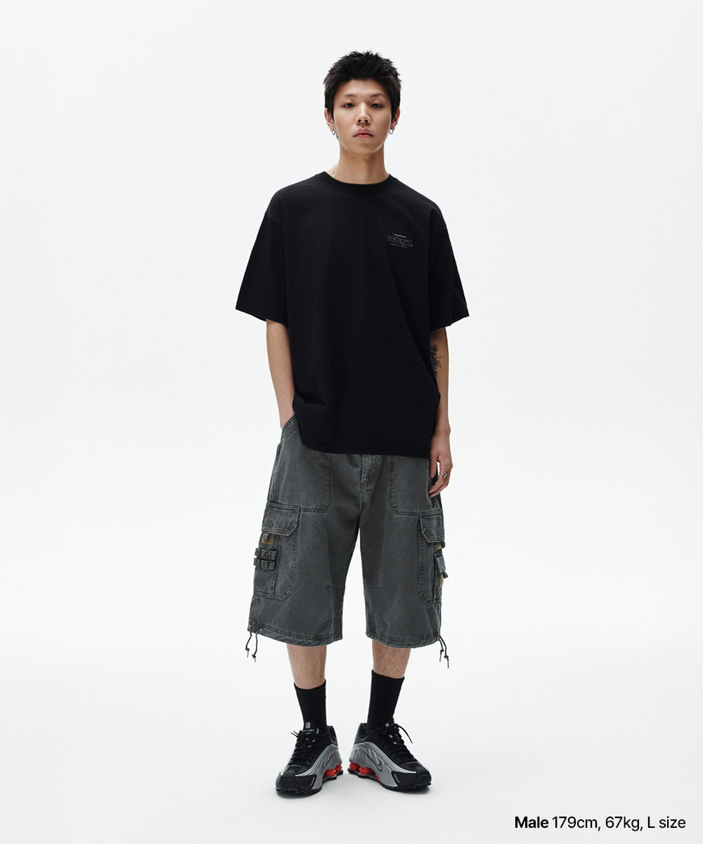 Mahagrid Back Third Logo Tee
