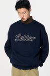 General Idea UNISEX Lettering Fleece Sweatshirt