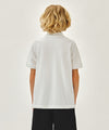 Marithé François Girbaud Kids Small Classic Logo Pocket Tee White