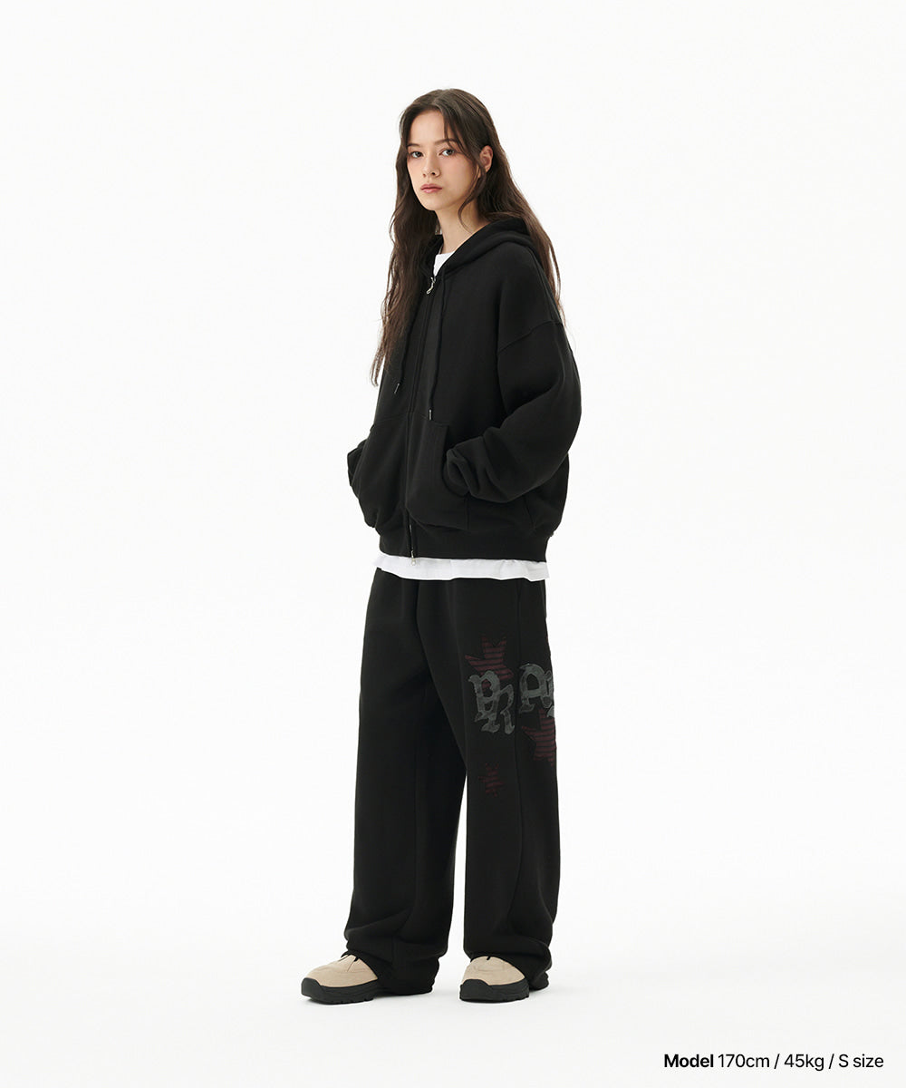 Mahagrid PRAY APPLIQUE SWEAT PANT