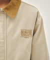 Marithé François Girbaud Kids Classic Logo Detachable Jacket (Vest Set) Light Beige