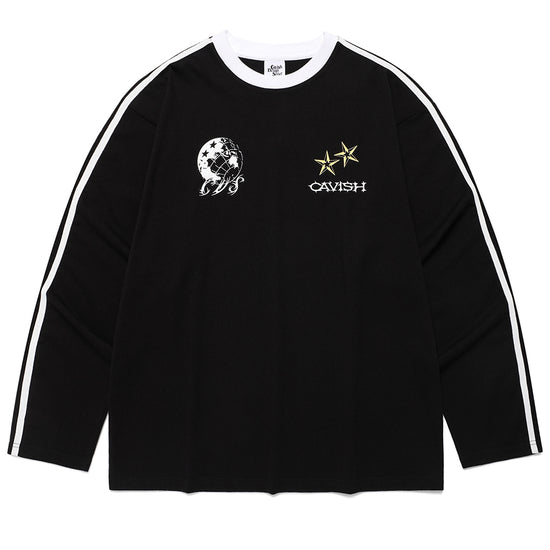 Cavish GLOBE FOOTBALL LONG SLEEVE TEE