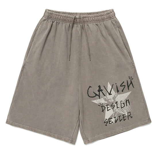 Cavish Pigment Hand Written Sweat Shorts