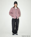 Mahagrid Overdyed MA-1 Jacket in Pink
