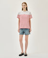 Marithé François Girbaud BLOCK STRIPE TEE