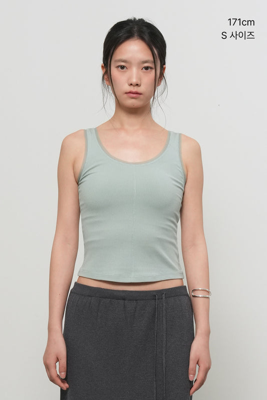 General Idea WOMAN Sheer Layered Sleeveless