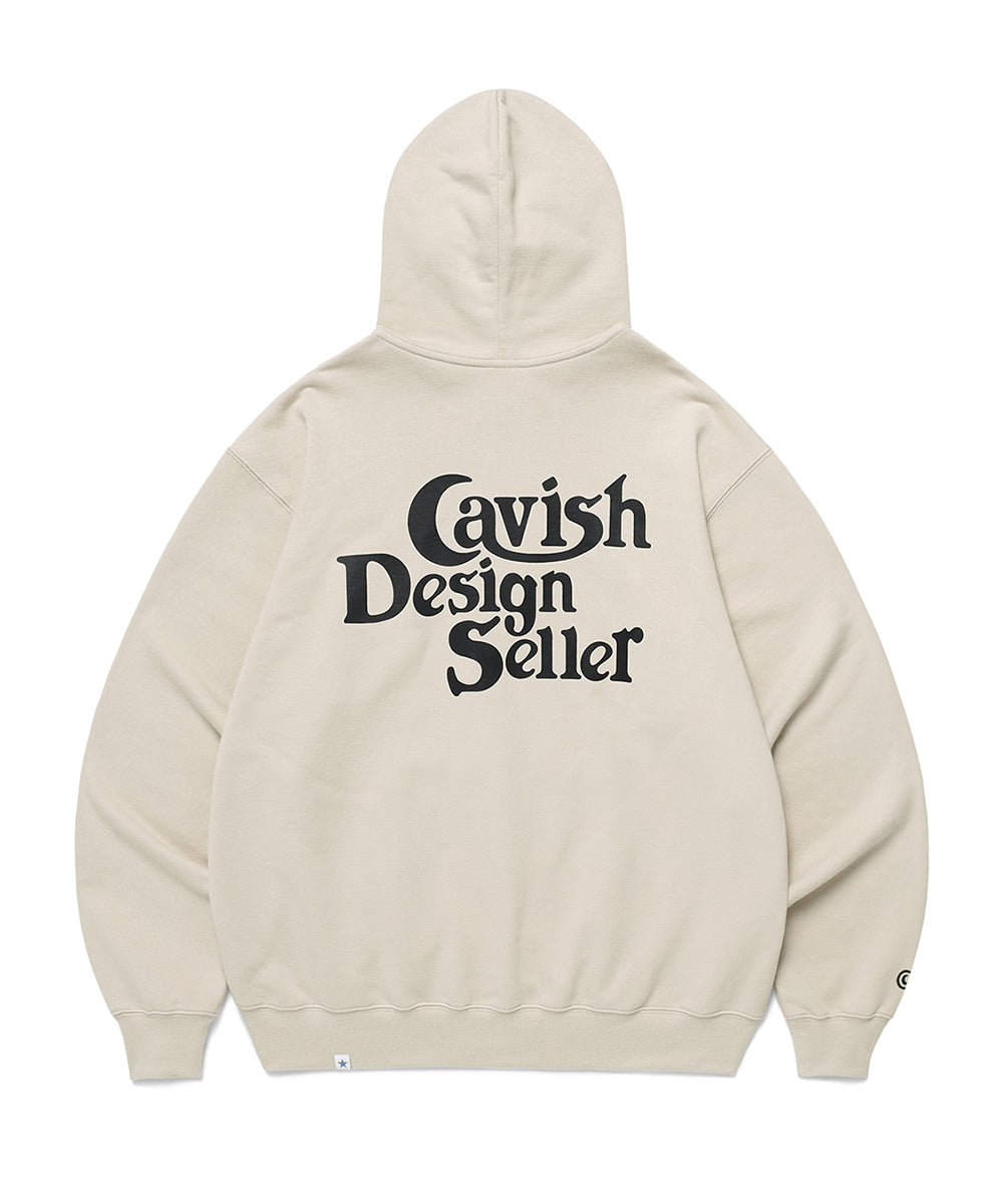 Cavish Seller Logo Zip Up Hoodie