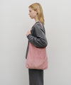 Marithé François Girbaud CLASSIC LOGO CORDUROY SHOULDER BAG ash blue