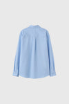 General Idea WOMAN Wrinkle Free Rivet Shirt [BLUE]