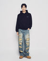 ADLV Fuzzy Dragon Artwork Hoodie
