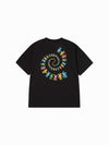 ADLV Swirling AC Bear Short Sleeve T-Shirt