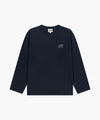 Marithé François Girbaud [REGEN] Back Drawing Logo Long Sleeve Tee Navy