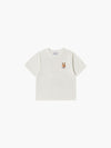 ADLV Kids Rabbit Bear Doll Logo Short Sleeve T-Shirt