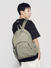 ADLV Basic Logo Stitch Nylon Backpack
