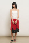 General Idea [Rupita Pick] WOMAN Cap-Lined Backless Sleeveless [WHITE]
