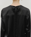 Marithé François Girbaud Women's V-Neck Tie Blouse