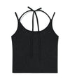 Mahagrid Lettering Sleeveless Knit