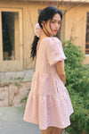 General Idea WOMAN Wrinkle Volume Puff One-Piece Dress