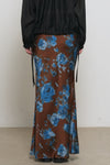 General Idea WOMAN Printed Bias Long Skirt