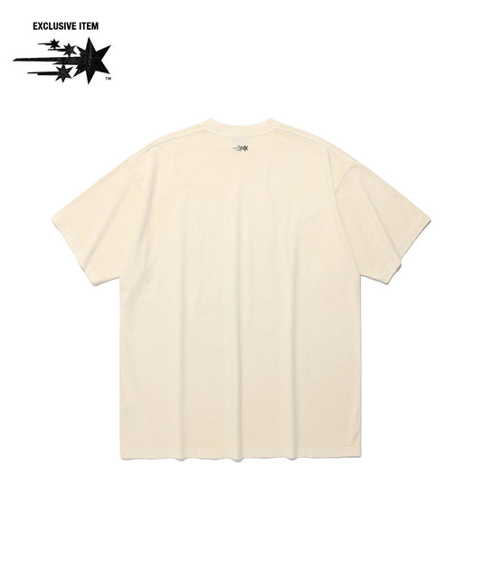 Nice Ghost Club Ghost Angels Head Sketch Pigment Big Big Tee [White]